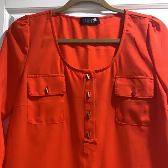 Red Dress Size Medium - Picture 2 of 5